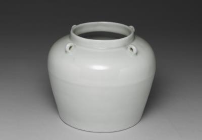 图片[2]-Jar with four-knots in sweet-white glaze, Ming dynasty, Yongle reign (1403-1424)-China Archive